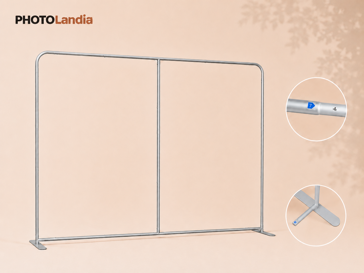 Straight Tension Fabric Backdrop